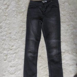 Black Daisy faded black gray jeans